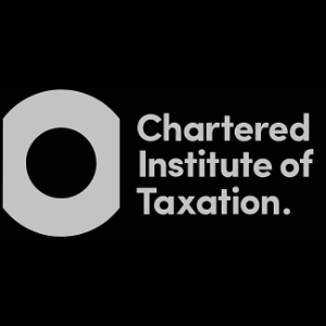 Chartered Institute of Taxation logo, presented in a stark black and white color scheme.